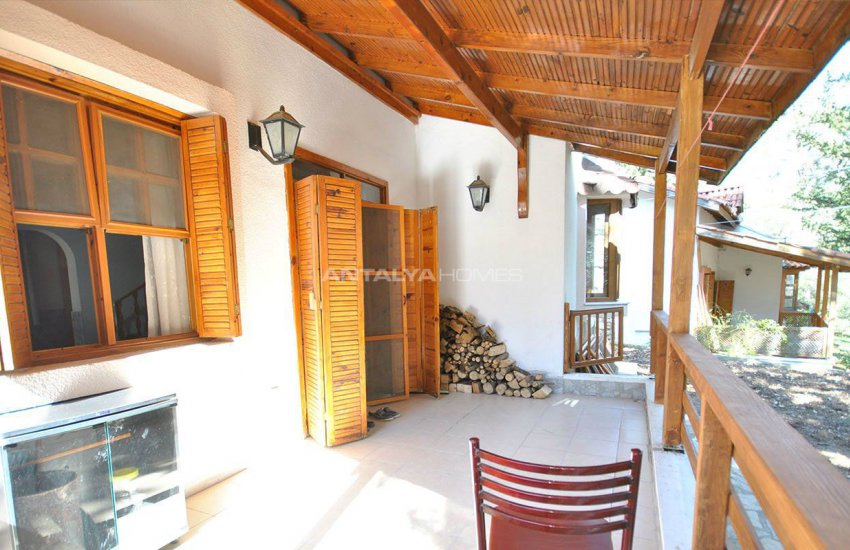 Detached Kemer Houses Intertwined with Nature in Calm Region 13