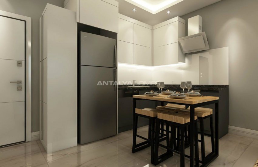 Flats with Remarkable Sea and Mountain Views in Alanya 30