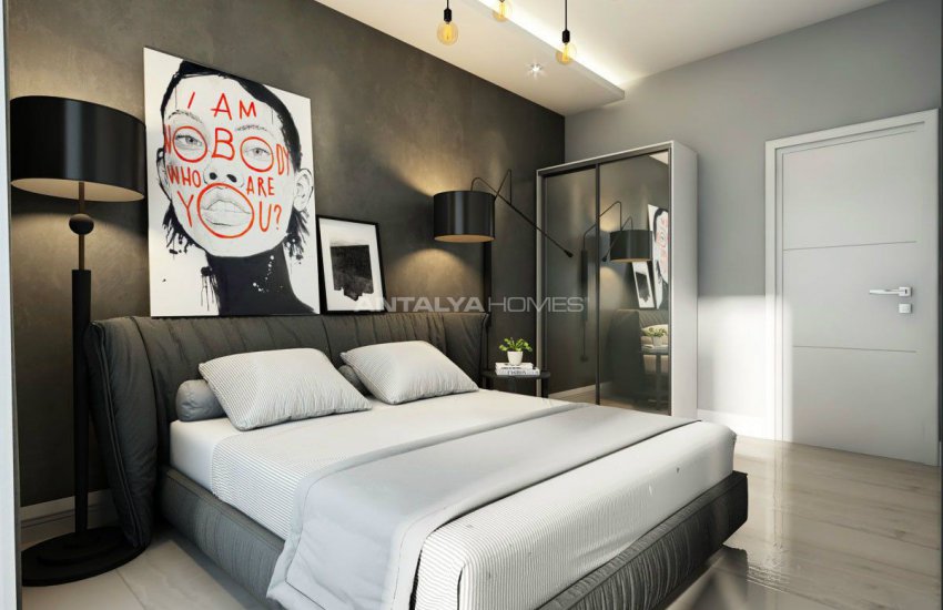 Flats with Remarkable Sea and Mountain Views in Alanya 33