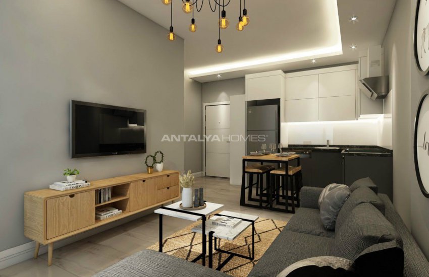 Flats with Remarkable Sea and Mountain Views in Alanya 22