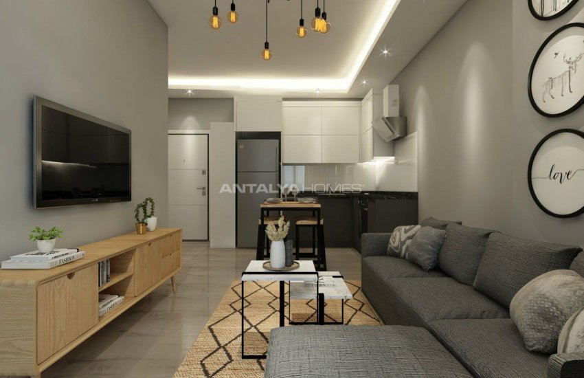 Flats with Remarkable Sea and Mountain Views in Alanya 25