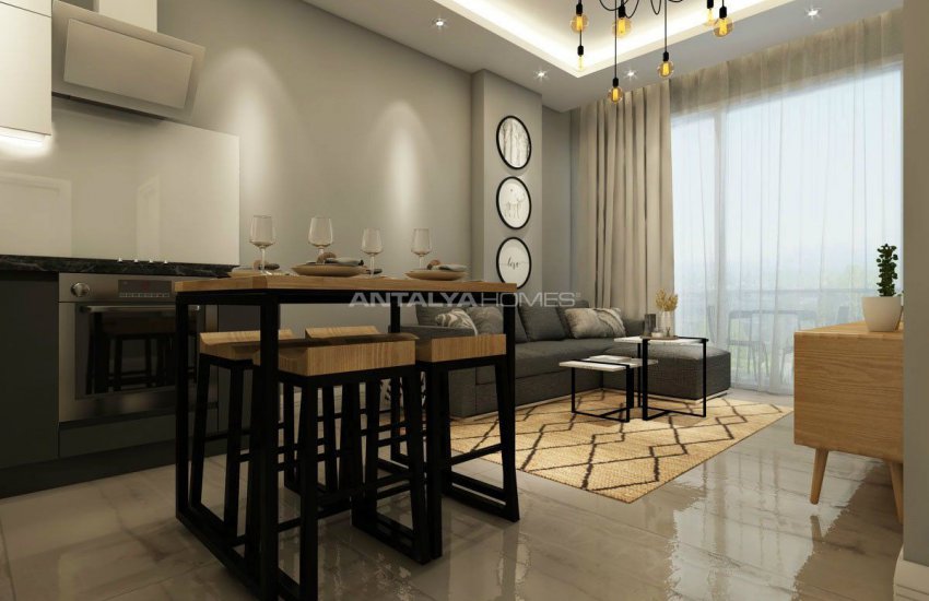 Flats with Remarkable Sea and Mountain Views in Alanya 27