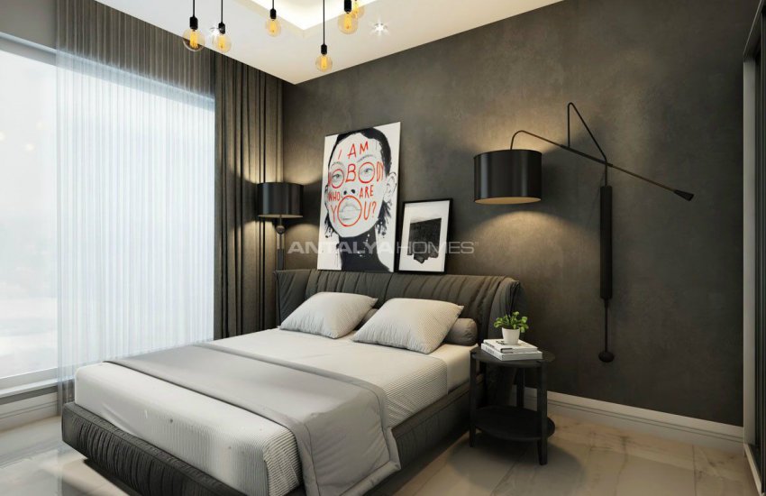 Flats with Remarkable Sea and Mountain Views in Alanya 31