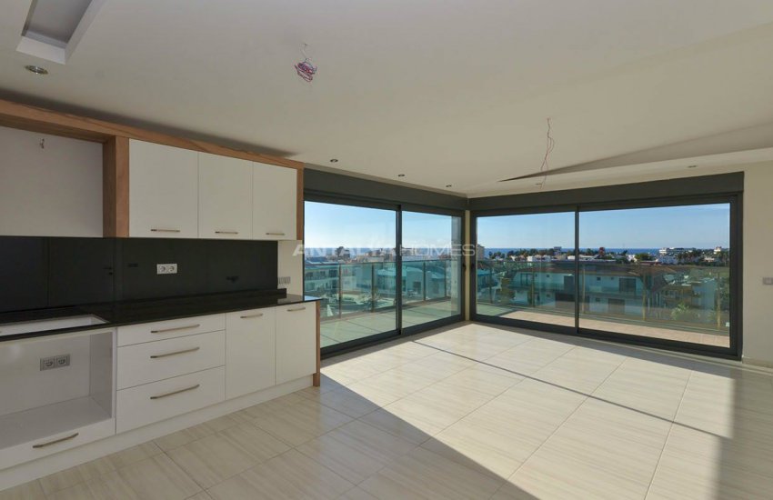 شقق من الدرجة الأولى بالقرب من جميع المرافق في ألانيا 17