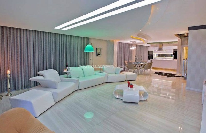 Alanya Kargıcak'ta Panoramik Deniz Manzaralı Daireler 22