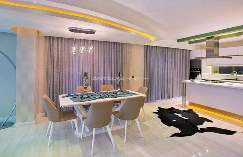 Alanya Kargıcak'ta Panoramik Deniz Manzaralı Daireler 24