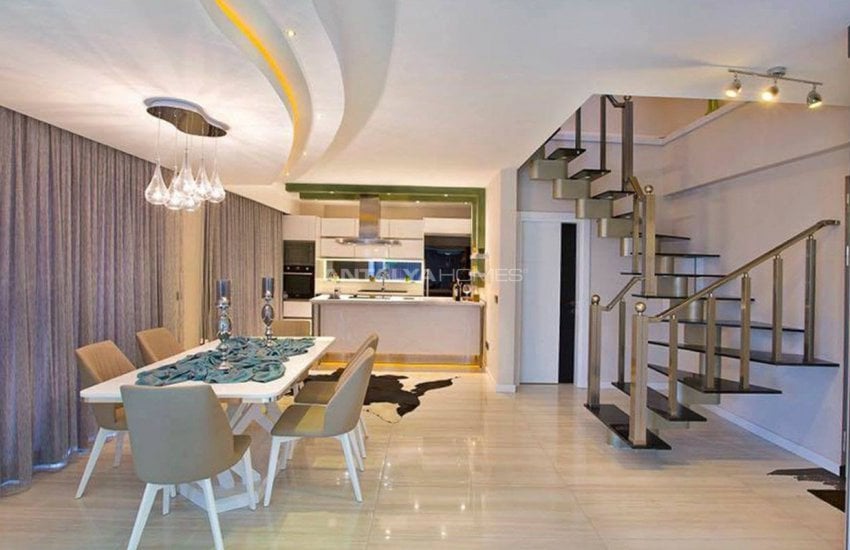 Alanya Kargıcak'ta Panoramik Deniz Manzaralı Daireler 25