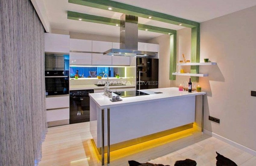 Alanya Kargıcak'ta Panoramik Deniz Manzaralı Daireler 26