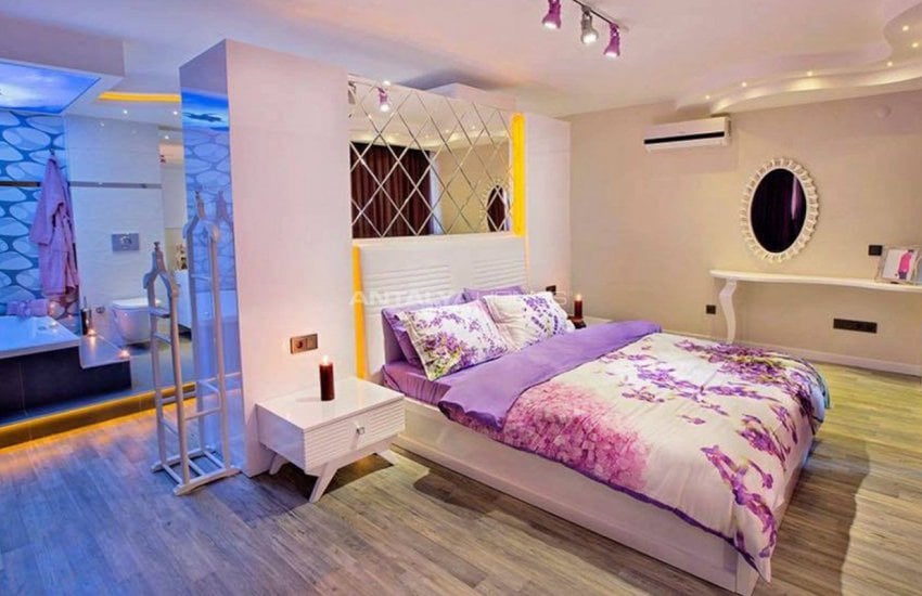 Alanya Kargıcak'ta Panoramik Deniz Manzaralı Daireler 28