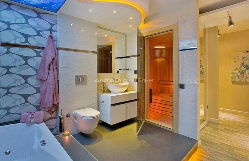 Alanya Kargıcak'ta Panoramik Deniz Manzaralı Daireler 29