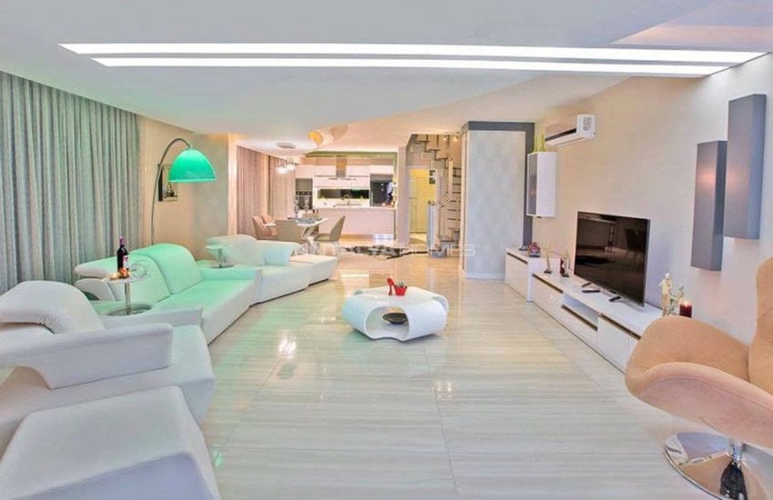 Alanya Kargıcak'ta Panoramik Deniz Manzaralı Daireler 21