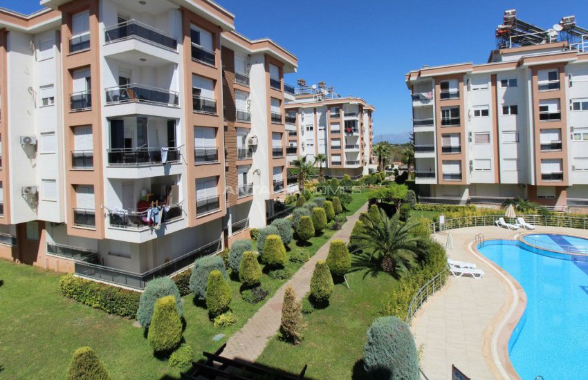 Квартира в Кепезе, Анталия на Среднем Этаже Жилого Комплекса 31