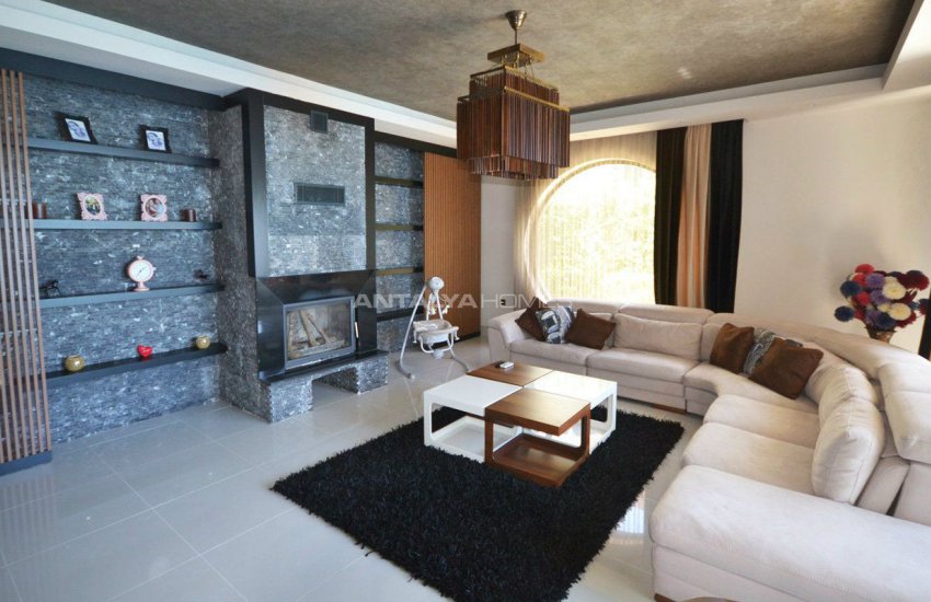 Alanya Bektaş’ta Panoramik Deniz Manzaralı Lüks Villalar 15