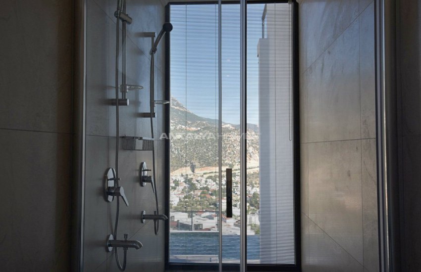 4 Slaapkamer Vakantievilla's Met Zeezicht In Kalkan 26