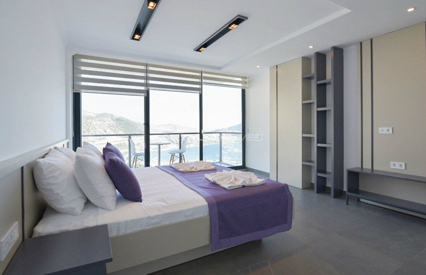 4 Slaapkamer Vakantievilla's Met Zeezicht In Kalkan 17