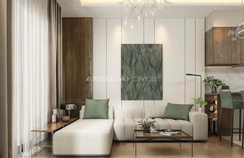 Alanya Merkezde Denize 250 Mt Uzaklıkta Sıfır Daireler 20