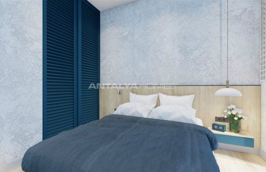 Alanya Merkezde Denize 250 Mt Uzaklıkta Sıfır Daireler 29