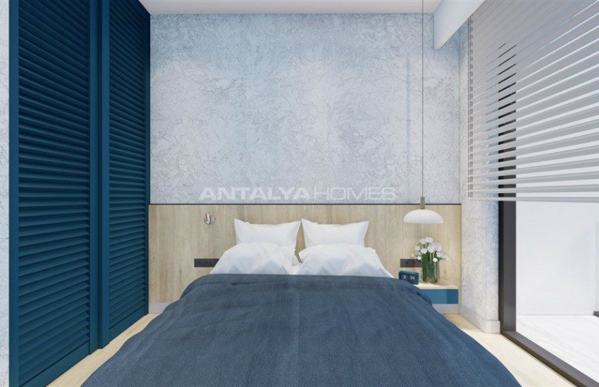 Alanya Merkezde Denize 250 Mt Uzaklıkta Sıfır Daireler 30