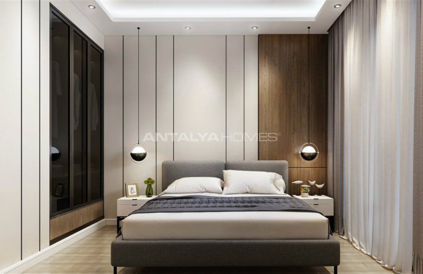 Alanya Merkezde Denize 250 Mt Uzaklıkta Sıfır Daireler 23