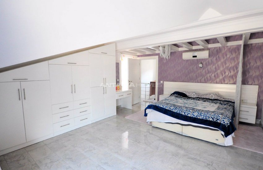 Central Detached Villas with Taurus Mountain View in Kemer 11