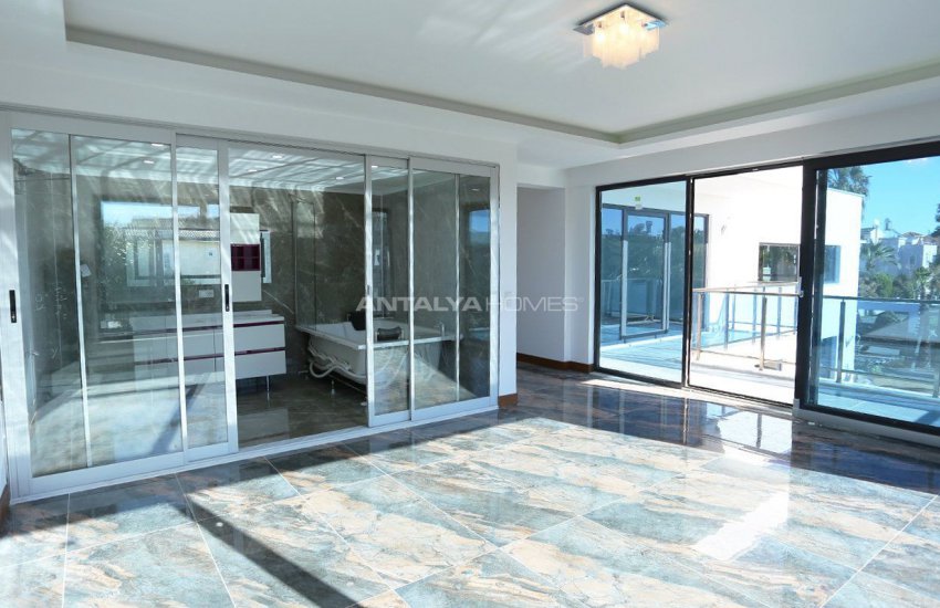 Villa Futuristique Avec Piscine À Belek Antalya 16