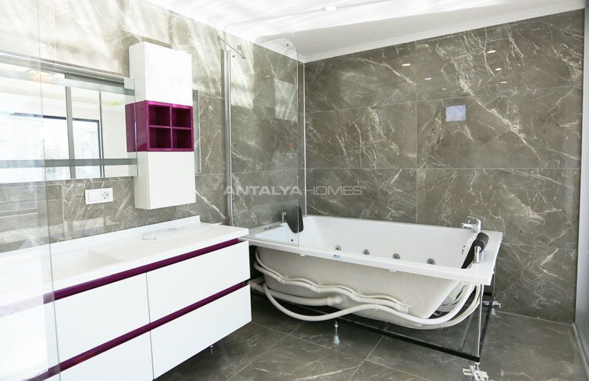 Villa Futuristique Avec Piscine À Belek Antalya 18