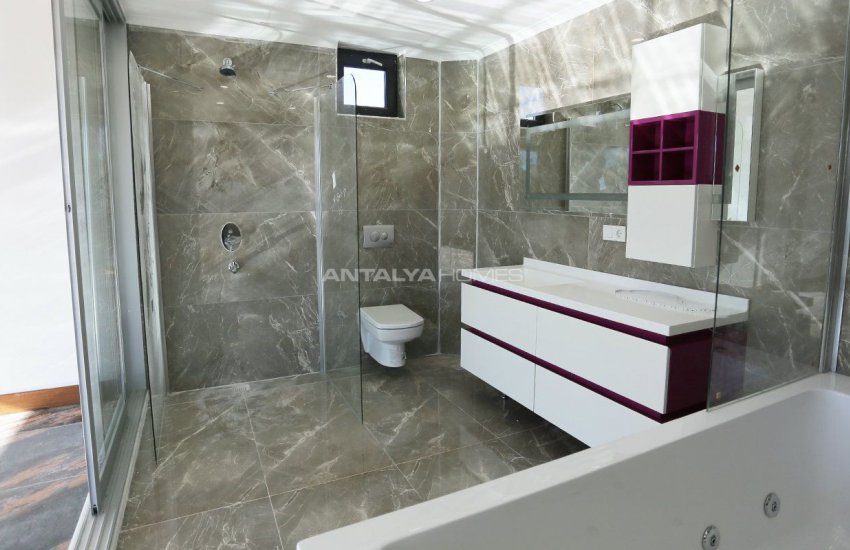 Villa Futuristique Avec Piscine À Belek Antalya 19