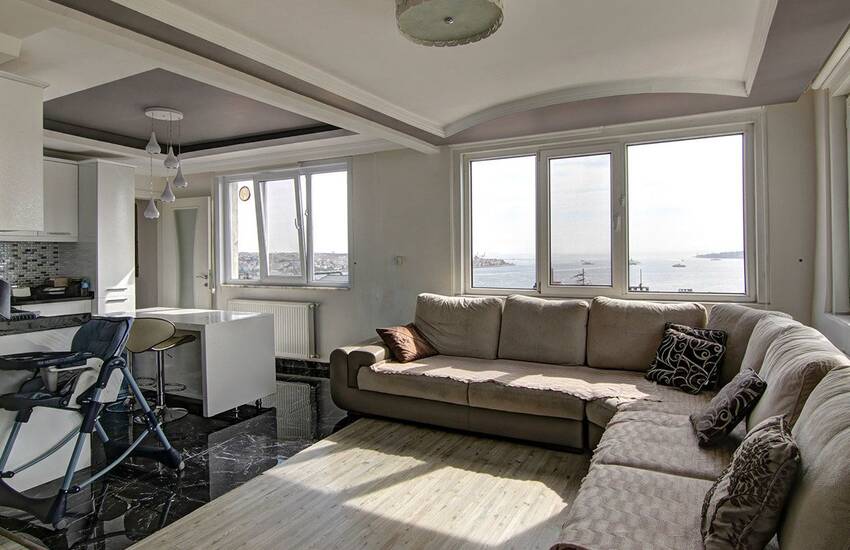 Lyxig Lägenhet I Istanbul Med Panoramautsikt
