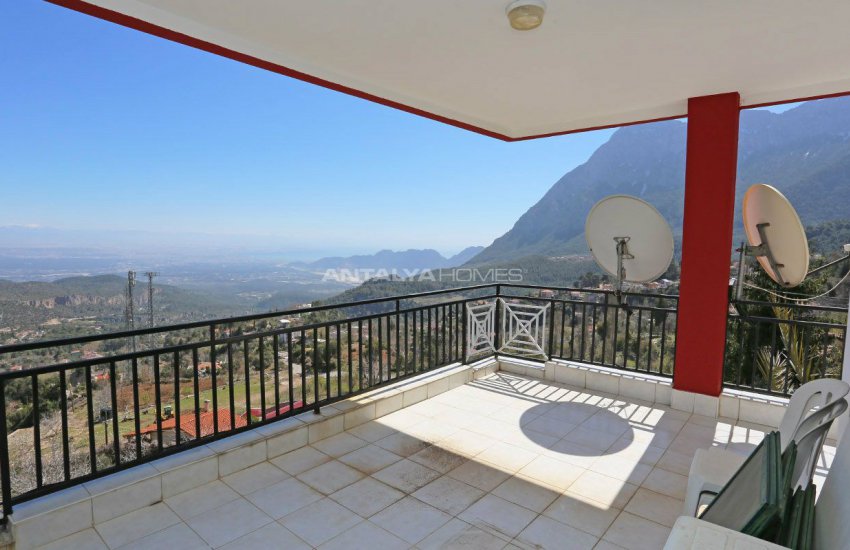 Modern Villa Med Utsikt Över Stan Och Havet I Konyaalti 42