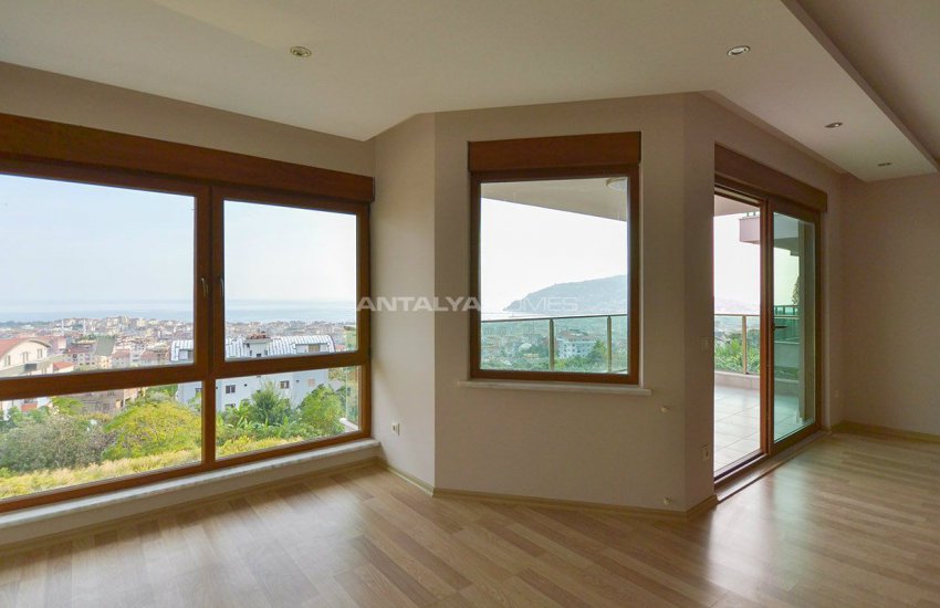 Ready 3+1 Duplex Apartments in Alanya with Generator 11