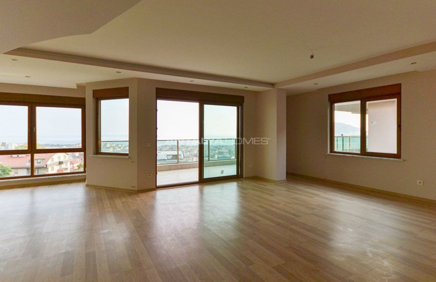 Ready 3+1 Duplex Apartments in Alanya with Generator 10