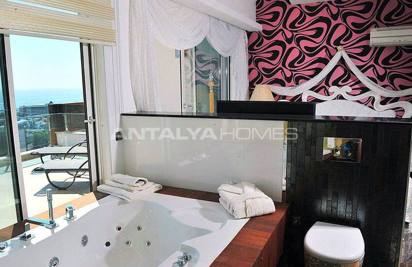 Sea View Apartments for Sale in Excellent Location of Alanya