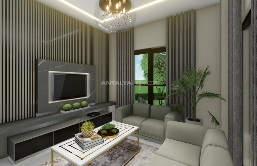 South-front Apartments in a Calm Area in Alanya Mahmutlar 41