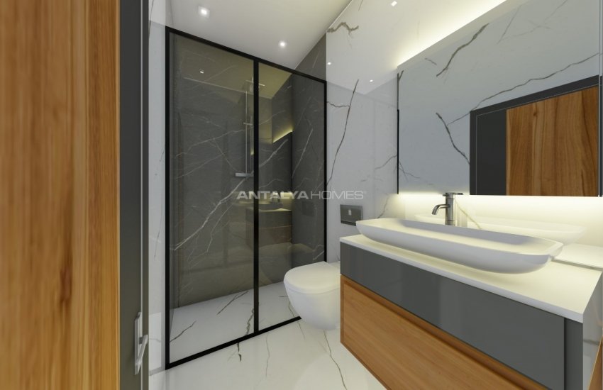 South-front Apartments in a Calm Area in Alanya Mahmutlar 51