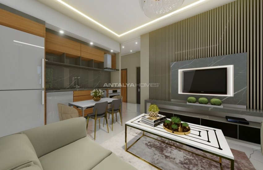 South-front Apartments in a Calm Area in Alanya Mahmutlar 37