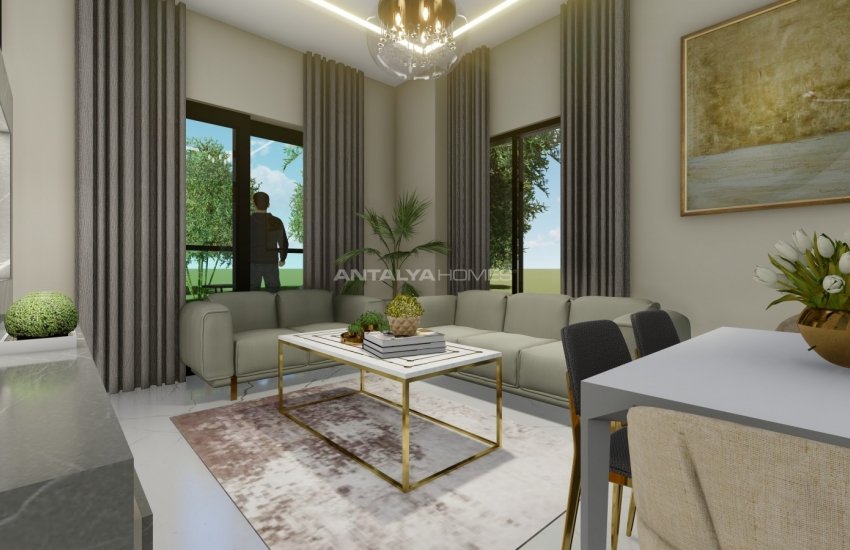 South-front Apartments in a Calm Area in Alanya Mahmutlar 35