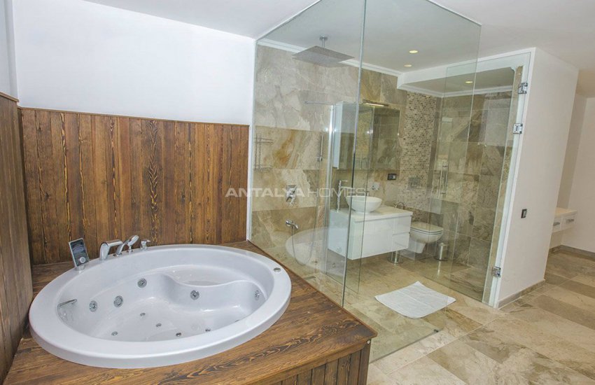 Sea View Duplex Villa in a Calm Location of Kalkan