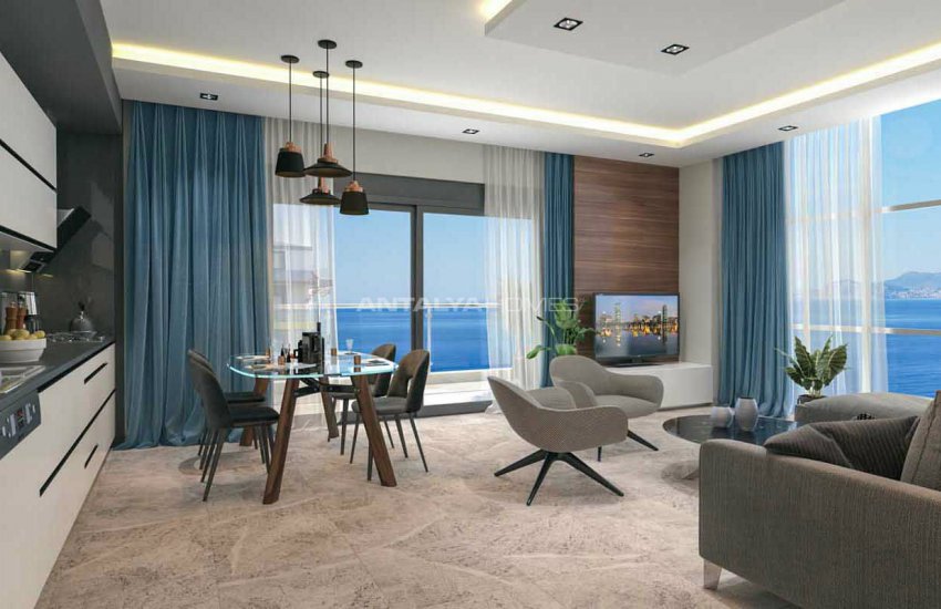 Kargıcak Merkezde Denize Sıfır Projede Lüks Daireler 19