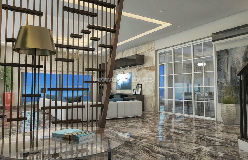 Качественные Квартиры в Алании с Панорамным Видом на Море 24