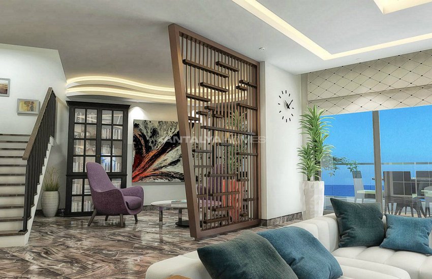 Качественные Квартиры в Алании с Панорамным Видом на Море 25