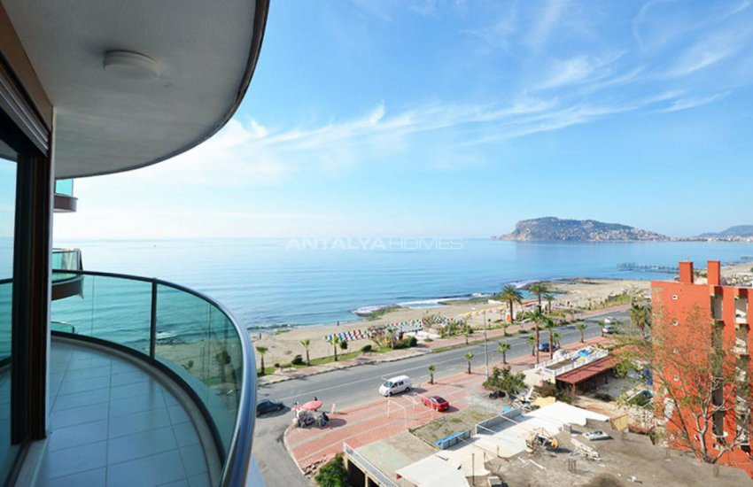 Seaside Apartments Close Social Amenities in Alanya Oba 24