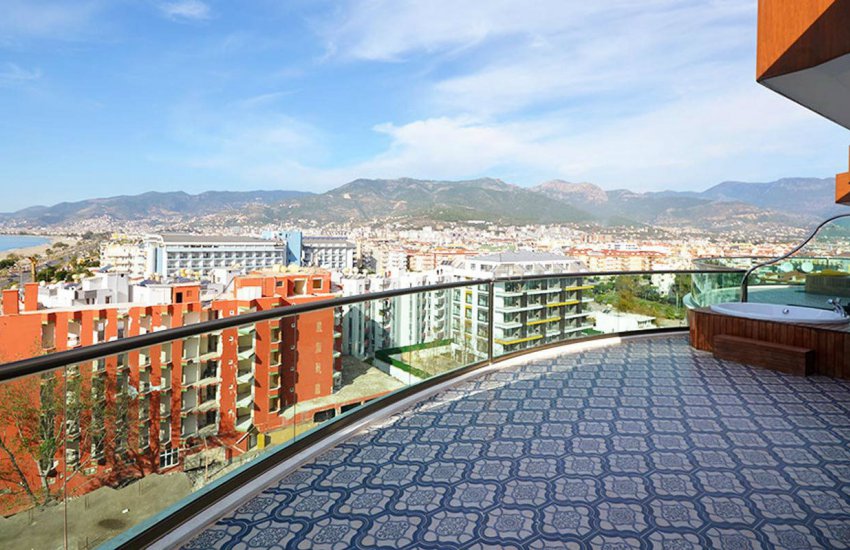 Seaside Apartments Close Social Amenities in Alanya Oba 26
