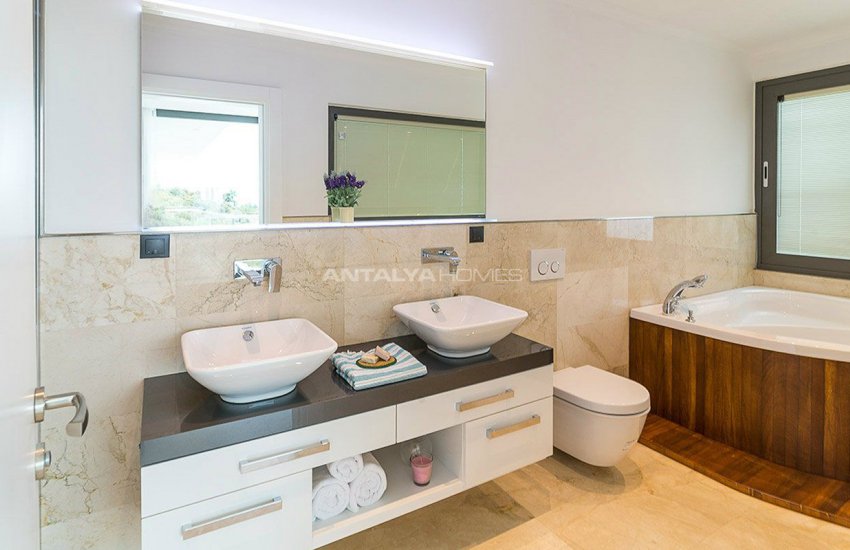4+1 Sheltered Kalkan Villa Overlooking Bay and Islands 32
