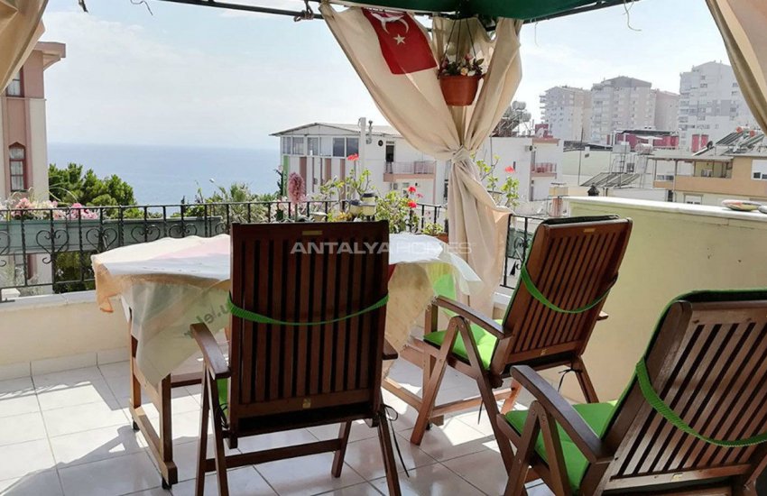 Квартиры в Анталии с Видом на Море с Террасы 12