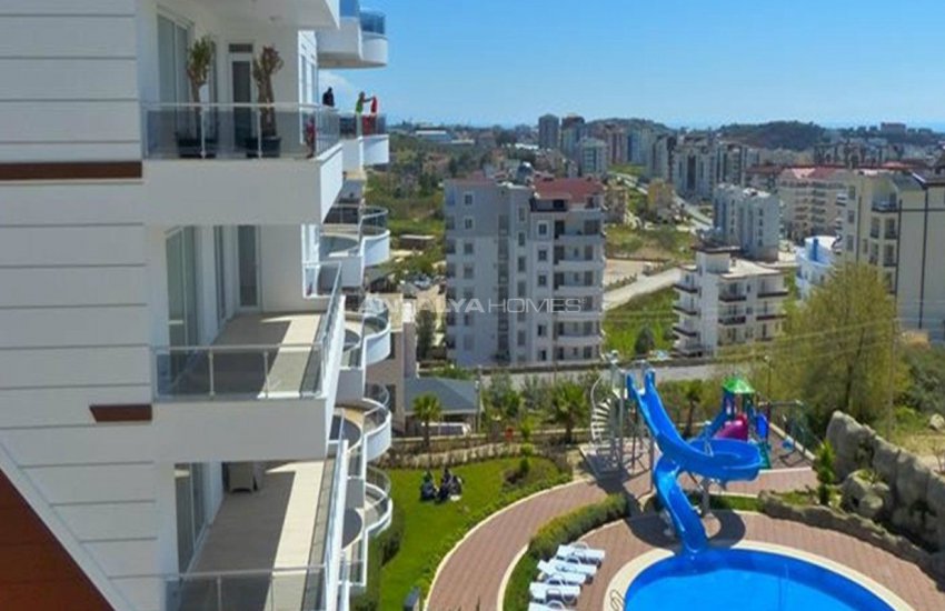 Квартиры 2+1 в Авсалларе, Алания в Видом на Море и Природу 31