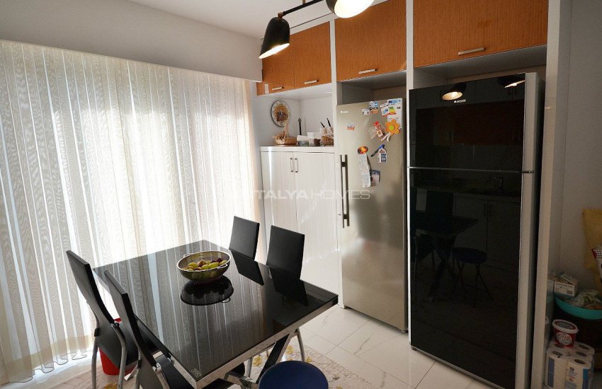 ویلای تریپلکس با چشم انداز با شکوه از دریا و قلعه در آلانیا 27