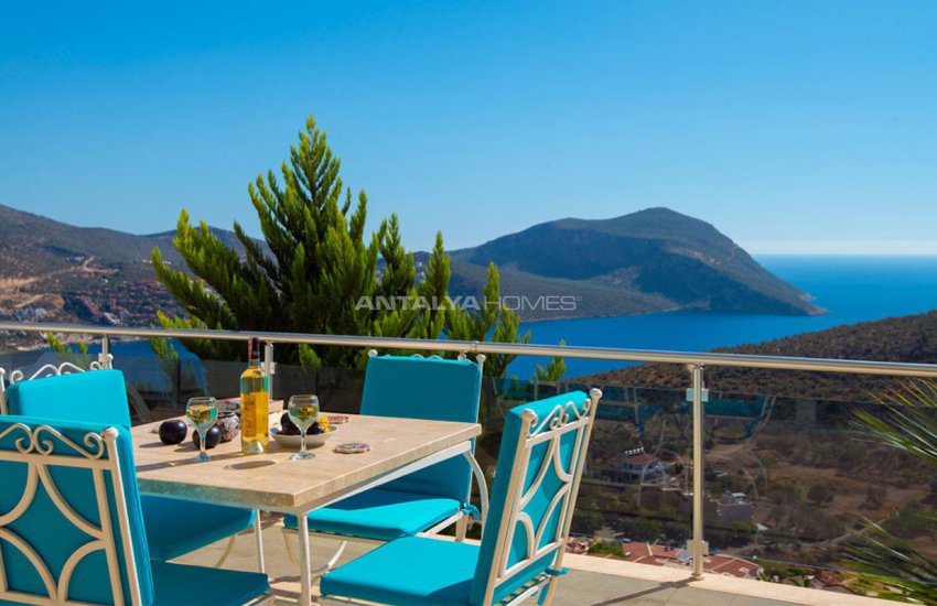 Fantastische Villa Mit Meerblick In Der Nähe Des Zentrums Von Kalkan 11