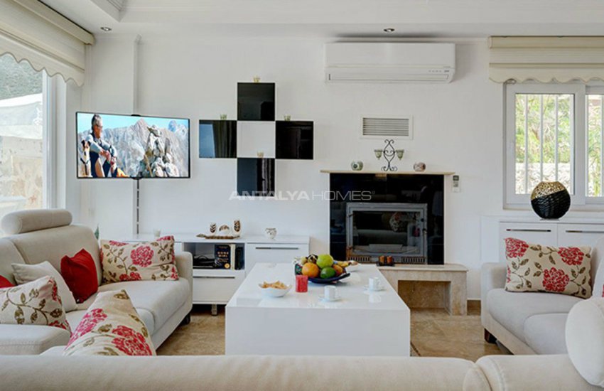 Fantastic Sea View House with a Private Pool in Kalkan 15