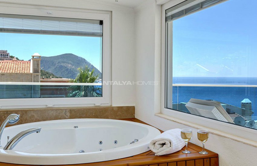 Fantastic Sea View House with a Private Pool in Kalkan 25