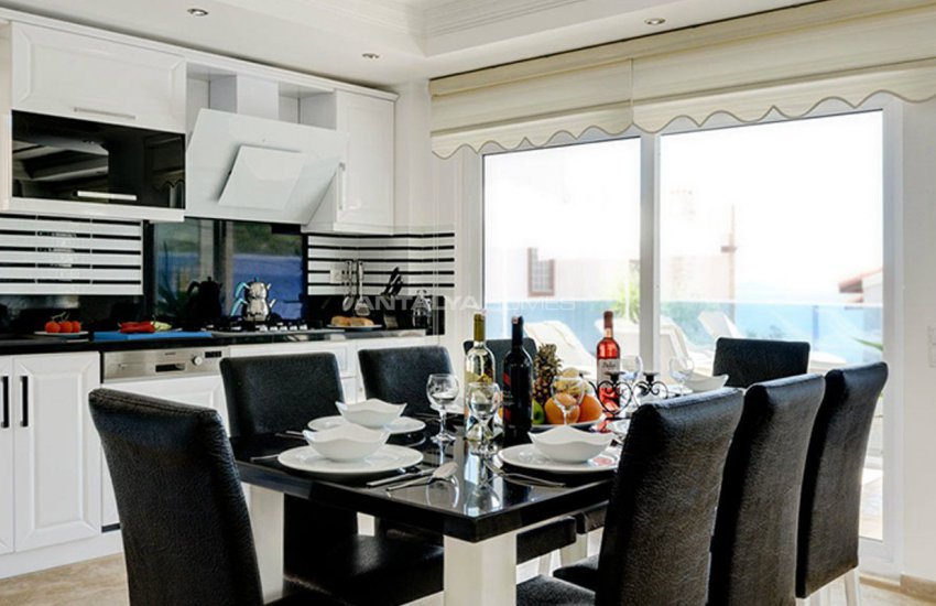 Fantastic Sea View House with a Private Pool in Kalkan 16